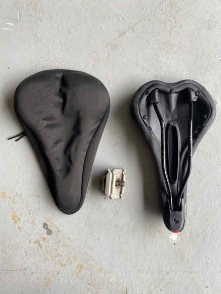 Photo of free Bicycle seat and cover (PE3 Bretton) #1