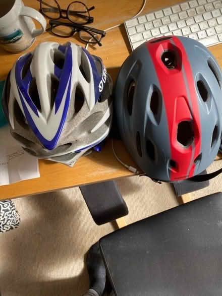 Photo of free Bike helmets. (Camden Square NW5) #1