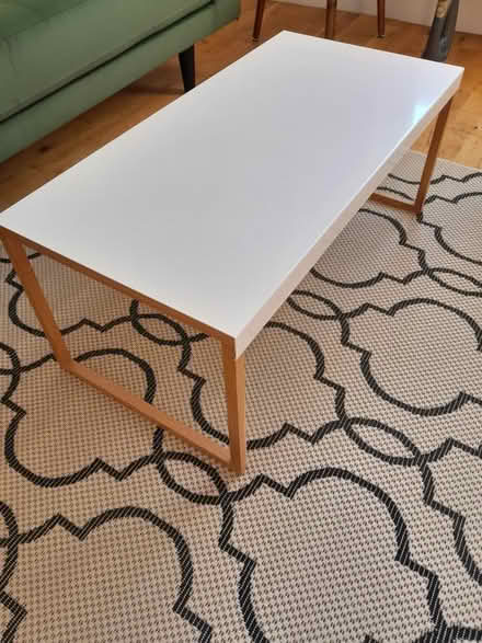 Photo of free Metal-topped coffee table (St. Leonards) #1