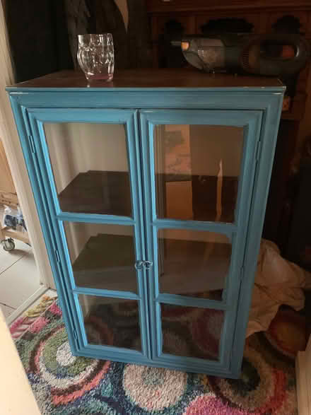 Photo of free Tall glazed cupboard (Temple Cowley OX4) #1