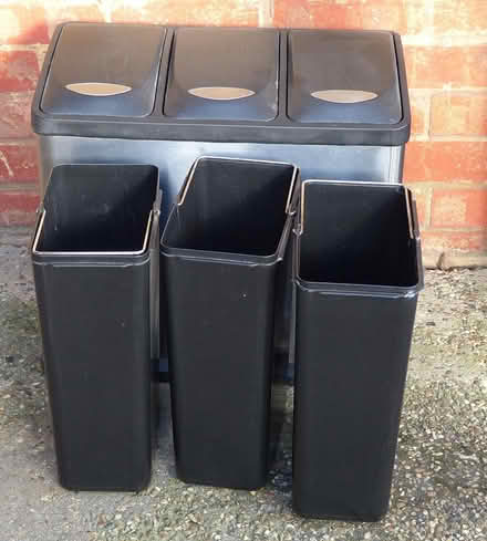 Photo of free Triple pedal bin (North Lowestoft) #2