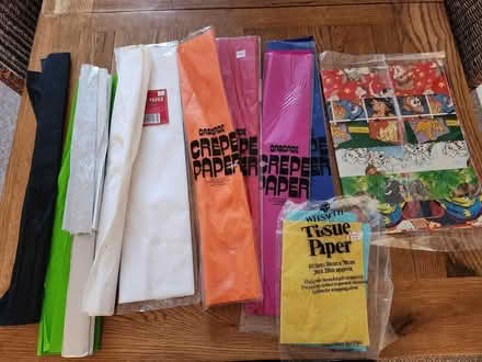 Photo of free Crepe, tissue & wrapping paper (CT19) #1