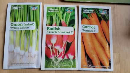 Photo of free 3 new packets of seeds (chorley PR6) #1