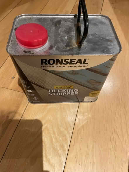 Photo of free Ronseal decking stripper (Central maidstone) #1