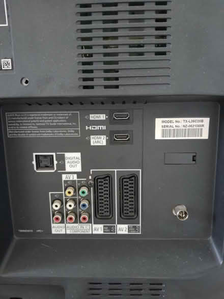 Photo of free 26" Panasonic TV (Beeches Green, Stroud) #4