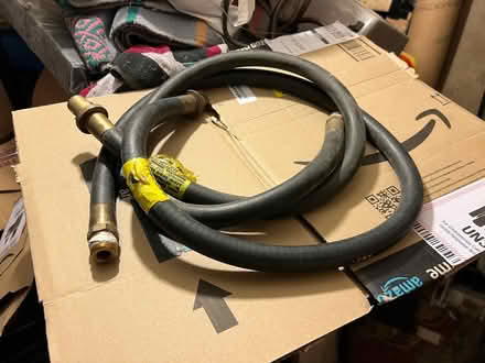 Photo of free gas cooker connection hose - bayonet connector (Coley Ave Area RG1) #1