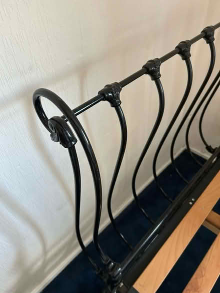 Photo of free Sleigh single bed frame (Welwyn Garden City AL7) #2
