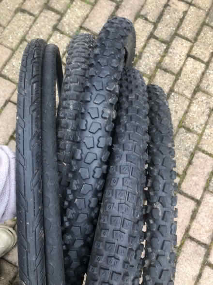 Photo of free Bicycle tyres (Knuts) #1