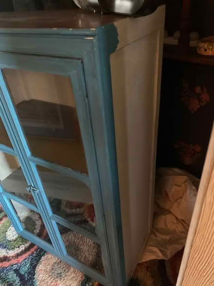 Photo of free Tall glazed cupboard (Temple Cowley OX4) #3