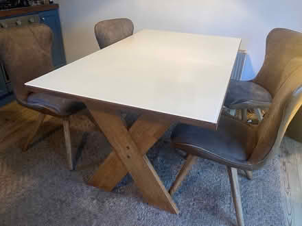 Photo of free Kitchen Table & chairs (Ballymore Eustace) #1