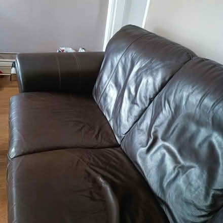 Photo of free 3 seater sofa and foot rest (Meersbrook S8) #2