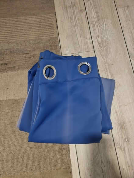 Photo of free Blue curtains/Crafting material (GU11) #1
