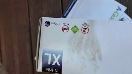 Photo of free 5 boxes of XL gloves (south ham basingstoke) #3