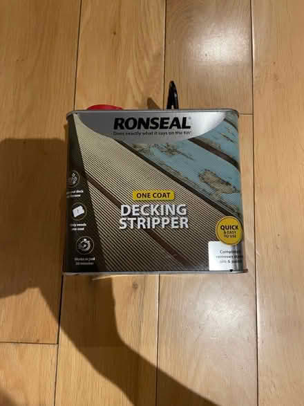 Photo of free Ronseal decking stripper (Central maidstone) #2