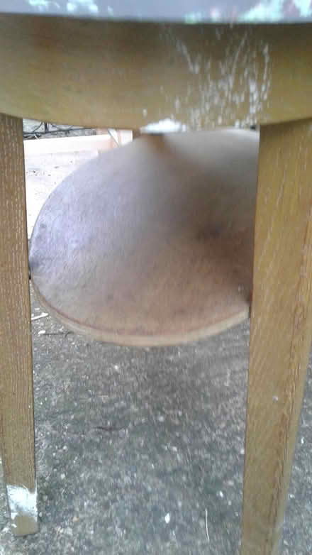 Photo of free Formica topped wood small table (OX25 Upper Heyford) #3