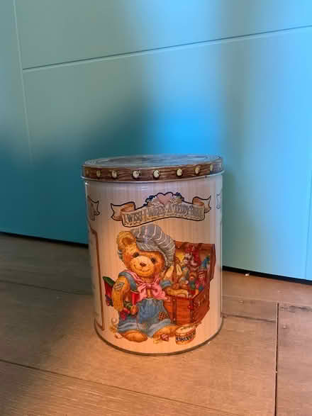 Photo of free Metal cookie jar (East Palo Alto) #1