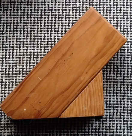 Photo of free Knife block, wooden (Knighton LE2) #1