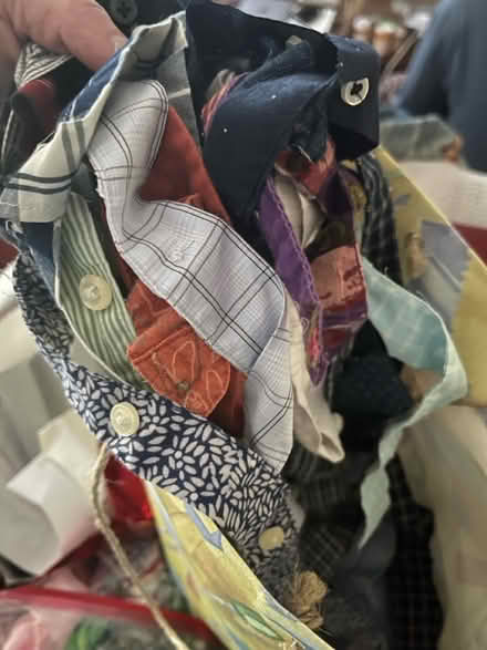 Photo of free Fabric scraps, buttons (Northside near First Coast HS) #1
