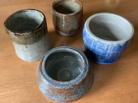 Photo of free 4 small handmade pots (Stirchley B30) #1