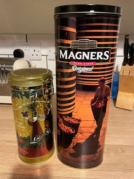 Photo of free 2x tins (Fen Drayton CB24) #1