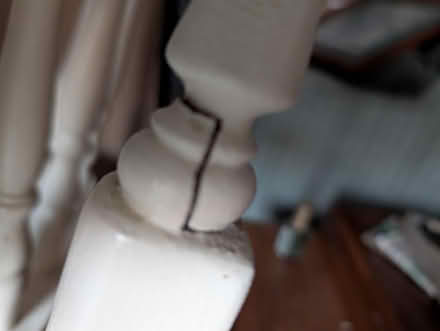 Photo of free Three painted spindle back chairs (Neasden NW10) #3