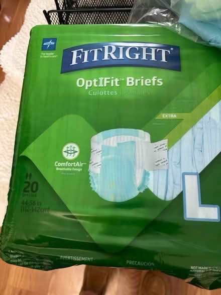 Photo of free Adult diapers and pads for a bed (The manor) #2