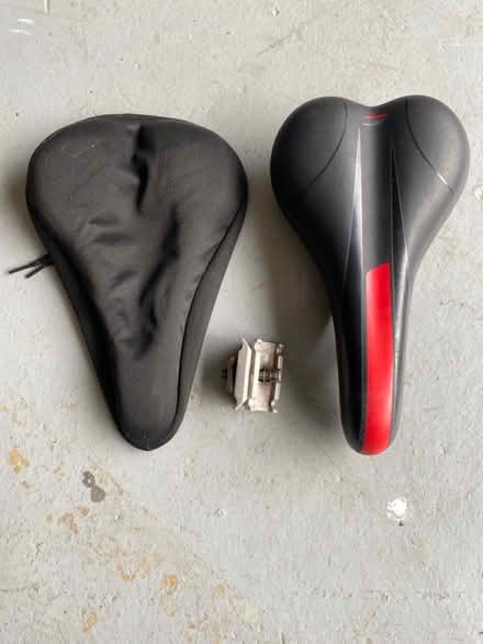 Photo of free Bicycle seat and cover (PE3 Bretton) #2