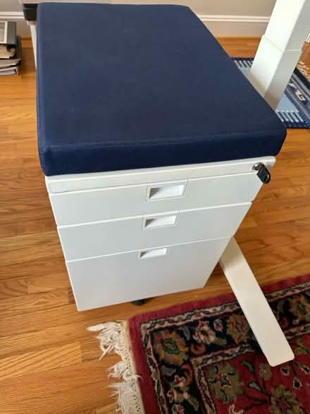 Photo of free File cabinet bench (Bloomingdale) #1