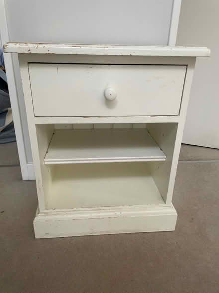 Photo of free White bedside cabinet (Highgate N6) #1