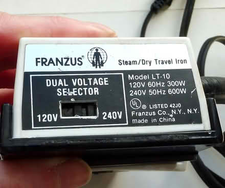 Photo of free vintage franzus travel iron (Glasgow G43) #3