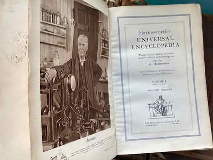 Photo of free Old encyclopaedia for crafting (Market Drayton.) #3