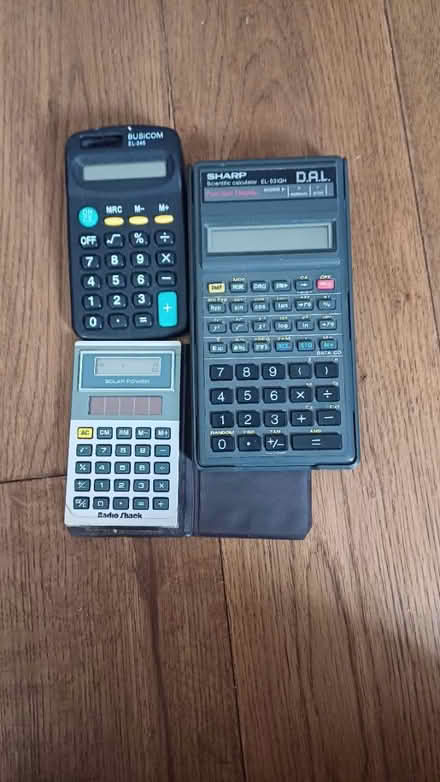 Photo of free 3 old calculators (Brailsford DE6) #1
