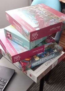 Photo of free JIGSAW PUZZLES x 7 (South Reading RG2) #1