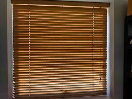 Photo of free 2 sets of Wooden Venetian Blinds (Elmstead BR7) #1