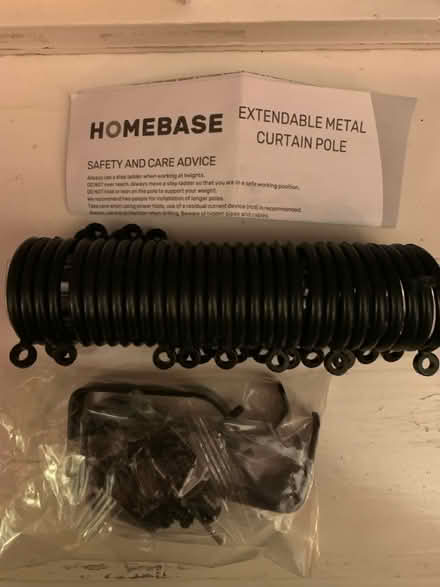Photo of free Curtain rings and fixtures (EH3) #1