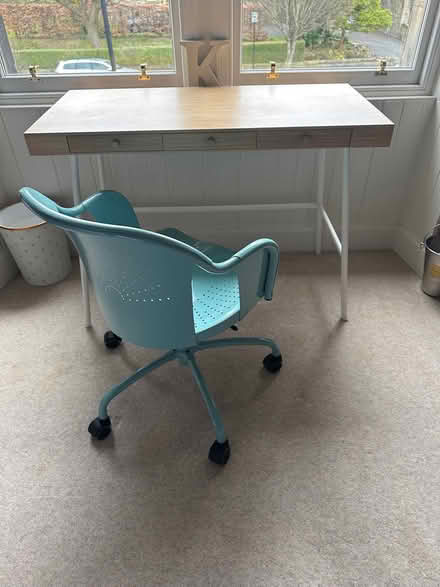 Photo of free IKEA desk & chair (Stirling FK8) #1