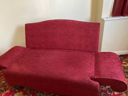 Photo of free 2 seater sofa convert to bed (Shirley CRO) #3