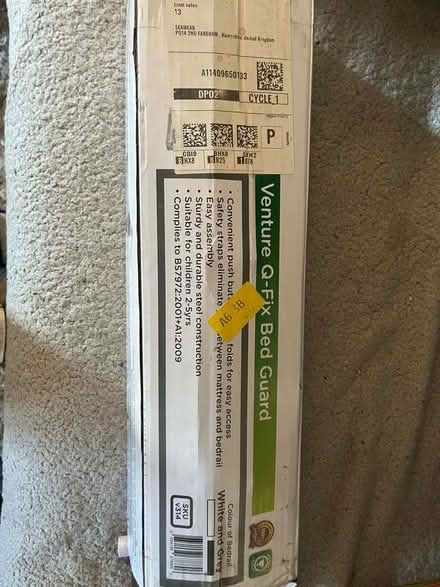 Photo of free Kids bed guard (Hill Head PO14) #1