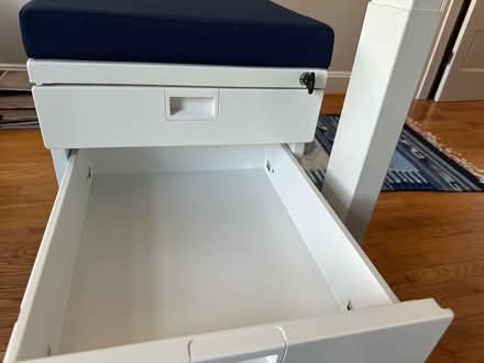 Photo of free File cabinet bench (Bloomingdale) #4