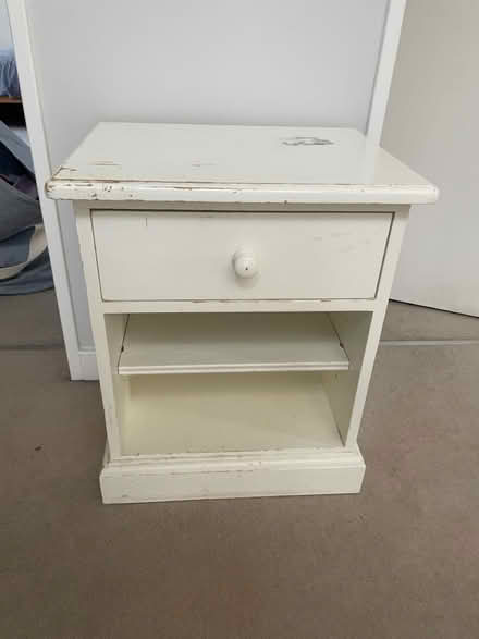 Photo of free White bedside cabinet (Highgate N6) #2
