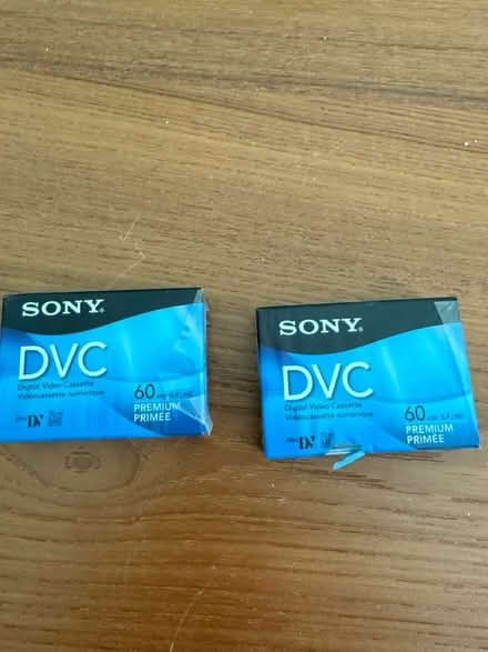 Photo of free Sony DVC tapes (95070) #1