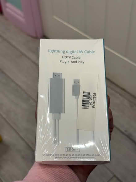 Photo of free Lightening AV digital cable (Dawlish Devon) #1
