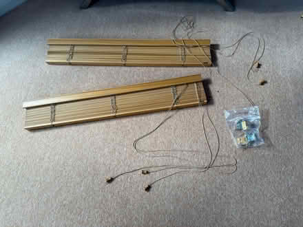 Photo of free 2 sets of Wooden Venetian Blinds (Elmstead BR7) #3