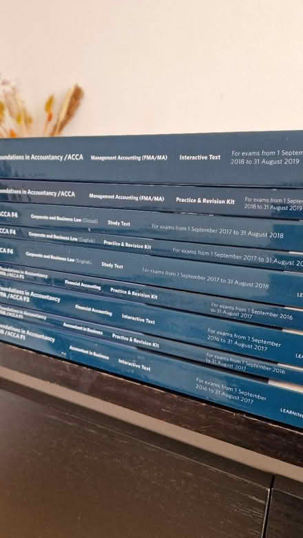 Photo of free ACCA study books (Stamford Hill N16) #2