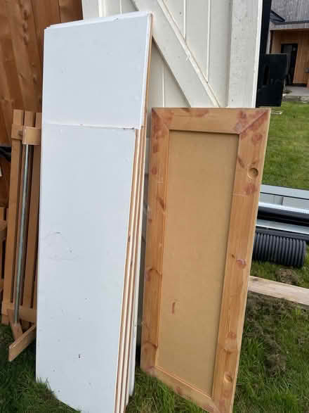 Photo of free Painted cupboard doors (BA15 Holt Road) #1