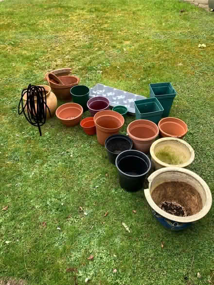 Photo of free Various garden pots (Chipping Sodbury BS37) #3