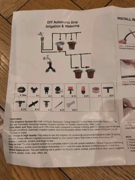 Photo of free 30m drip irrigation kit (SE17 2QS) #1