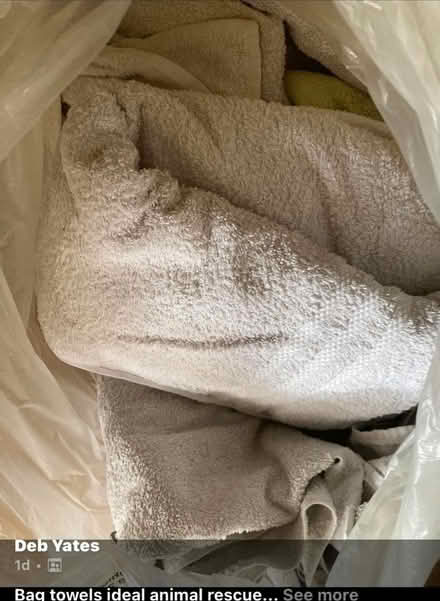 Photo of free Large bag towels ideal dog rescue (Hednesford WS12) #1