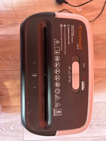 Photo of free shredder (E15) #2