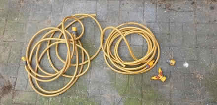 Photo of free Hozelock hosepipe and connectors (Off Shooters Hill Road SE18) #1